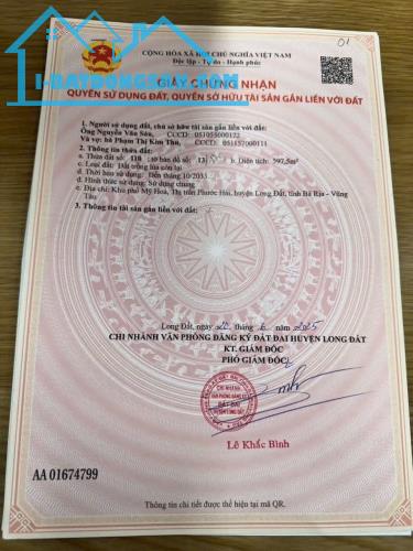 Bất động sản tại Bà Rịa - Vũng Tàu - ảnh 1