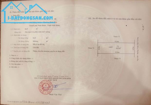 Bất động sản tại Ninh Bình - ảnh 1