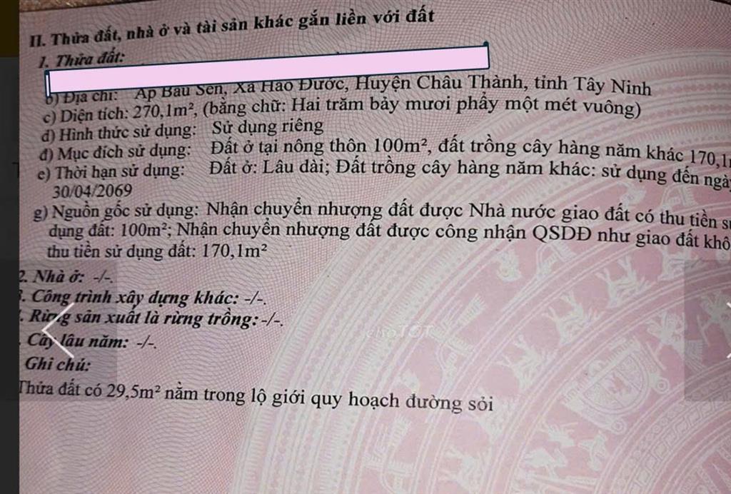 Bất động sản tại Tây Ninh - ảnh 1