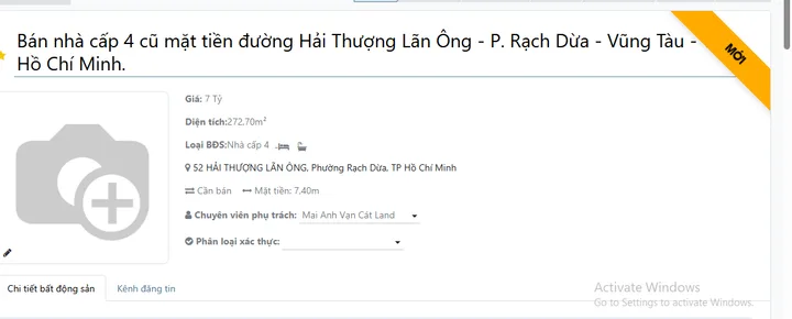 Bất động sản tại Bà Rịa - Vũng Tàu - ảnh 1