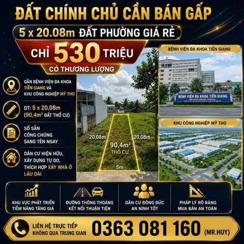 Bất động sản tại Tiền Giang - ảnh 1