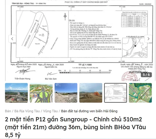 Bất động sản tại Bà Rịa - Vũng Tàu - ảnh 1