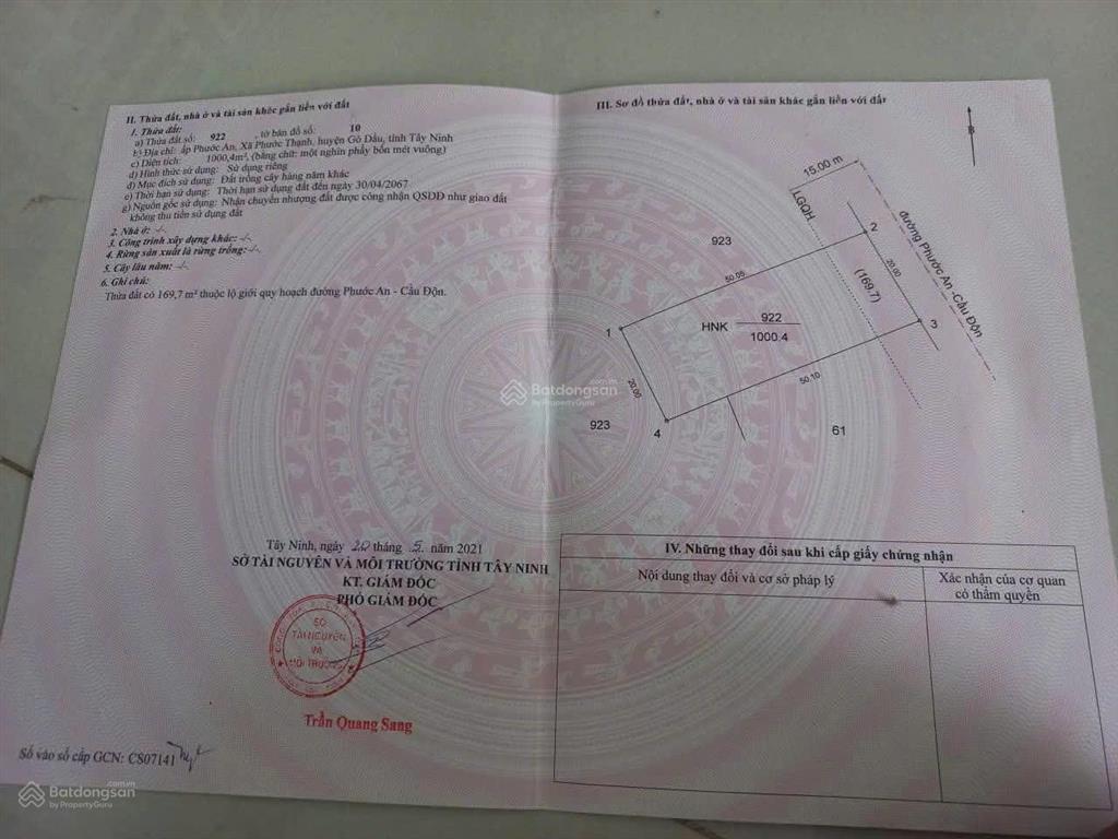 Bất động sản tại Tây Ninh - ảnh 1