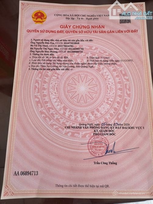 Bất động sản tại Quảng Ngãi - ảnh 1