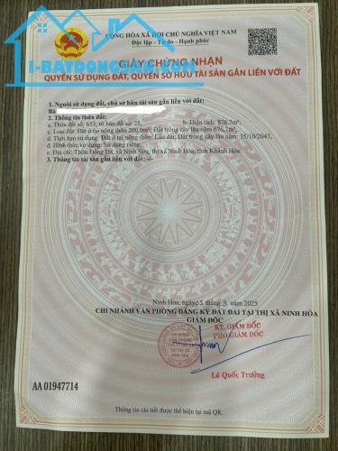 Bất động sản tại Khánh Hòa - ảnh 1
