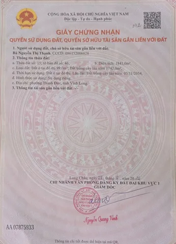 Bất động sản tại Vĩnh Long - ảnh 1