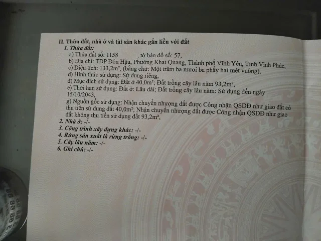 Bất động sản tại Phú Thọ - ảnh 1