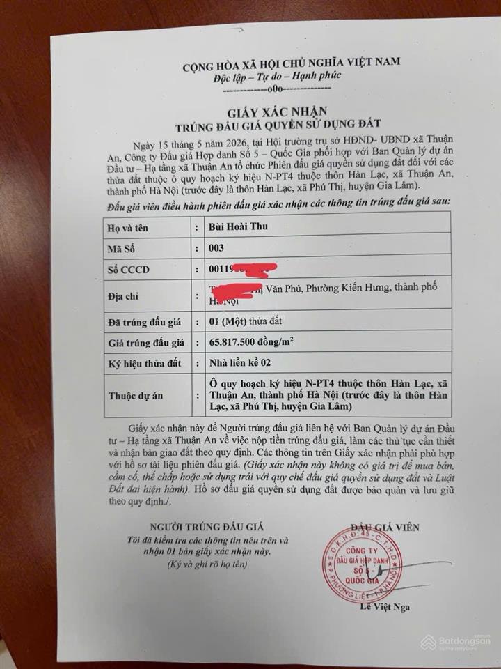 Bất động sản tại Hà Nội - ảnh 1