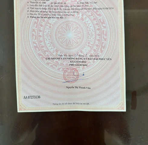 Bất động sản tại Phú Thọ - ảnh 1
