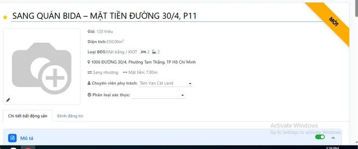 Bất động sản tại TP. Hồ Chí Minh - ảnh 1