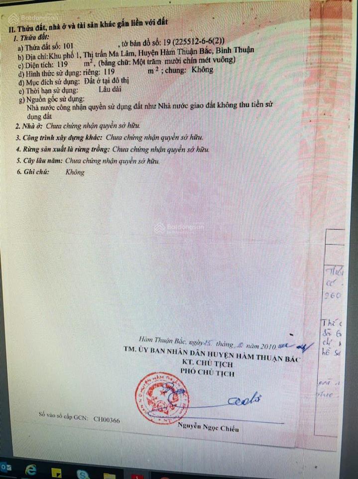 Bất động sản tại Bình Thuận - ảnh 1