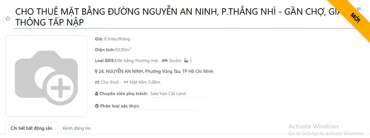 Bất động sản tại TP. Hồ Chí Minh - ảnh 1