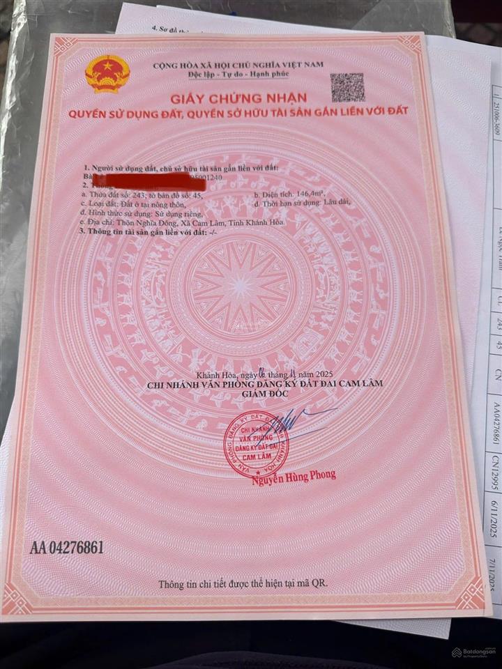 Bất động sản tại Khánh Hòa - ảnh 1