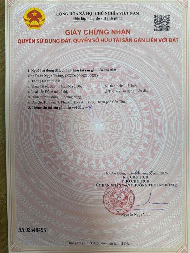 Bất động sản tại Cần Thơ - ảnh 1