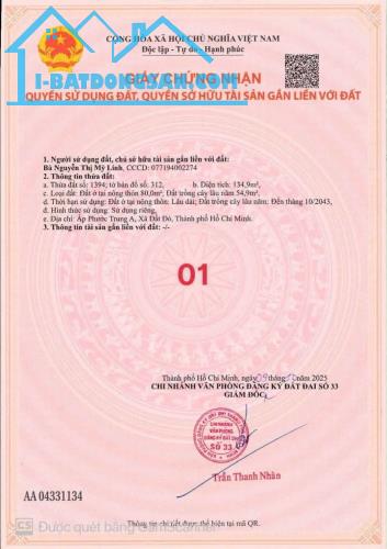 Bất động sản tại Bà Rịa - Vũng Tàu - ảnh 1