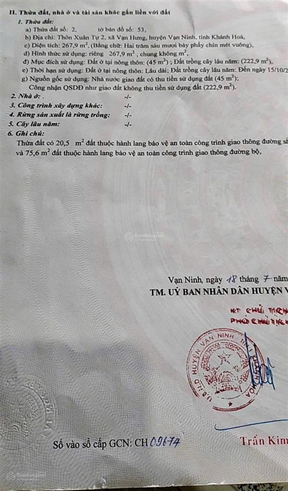 Bất động sản tại Khánh Hòa - ảnh 1