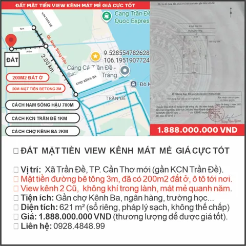 Bất động sản tại Cần Thơ - ảnh 1
