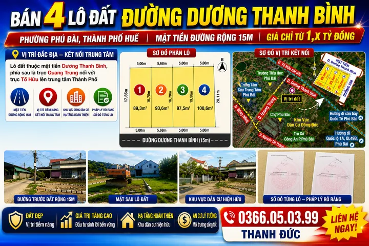 Bất động sản tại Thừa Thiên Huế - ảnh 1
