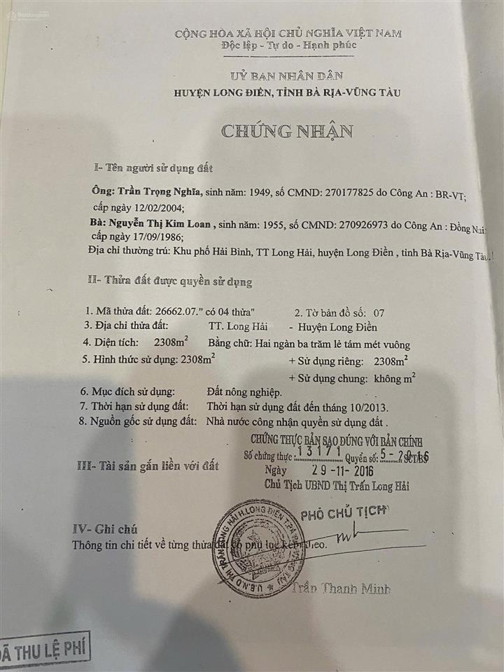 Bất động sản tại Bà Rịa - Vũng Tàu - ảnh 1