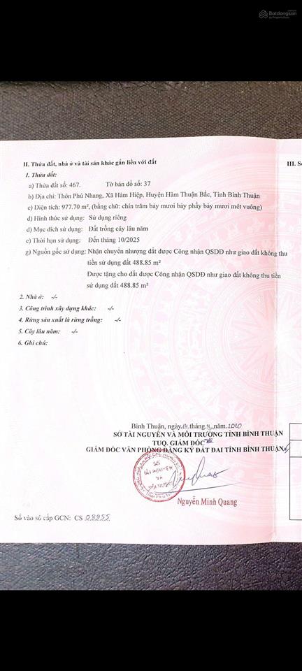 Bất động sản tại Bình Thuận - ảnh 1