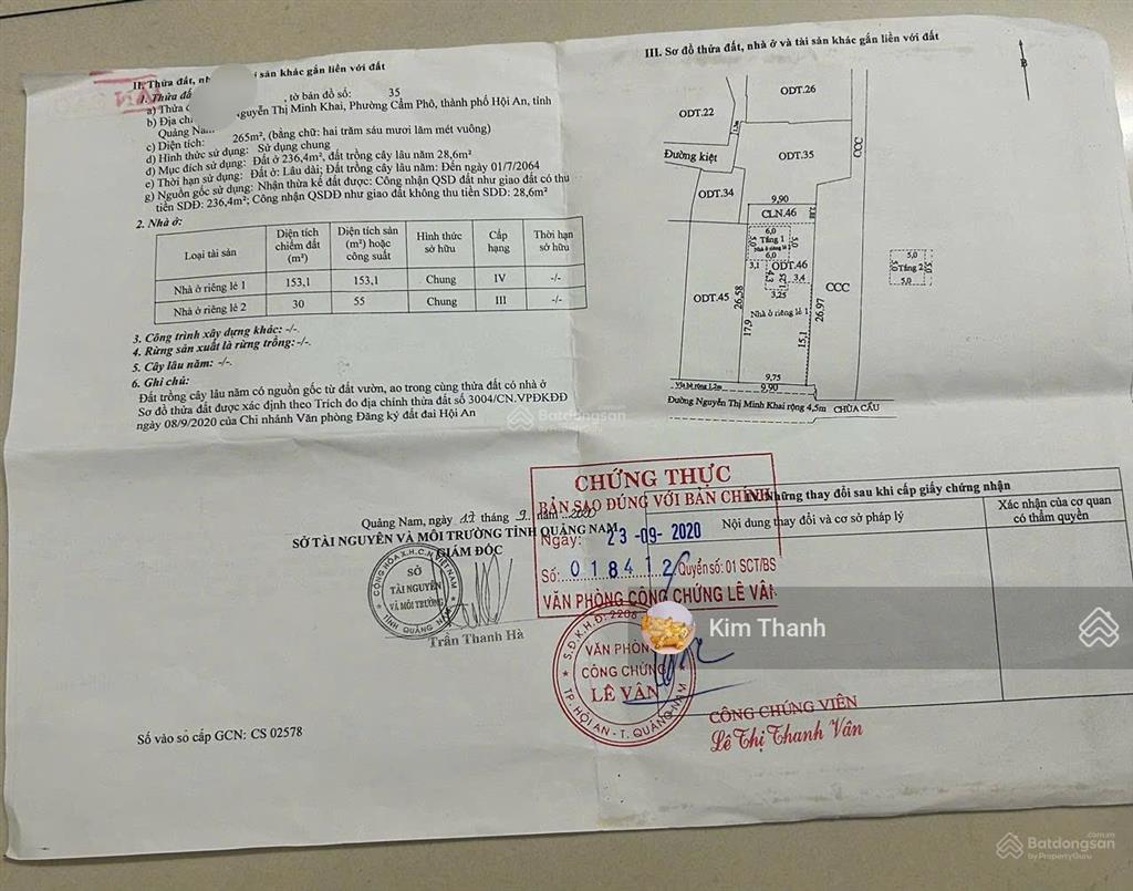 Bất động sản tại Quảng Nam - ảnh 1