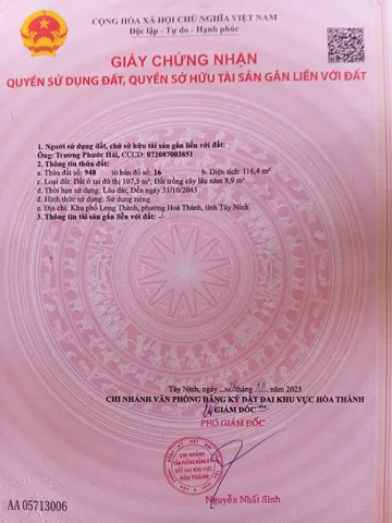 Bất động sản tại Tây Ninh - ảnh 1