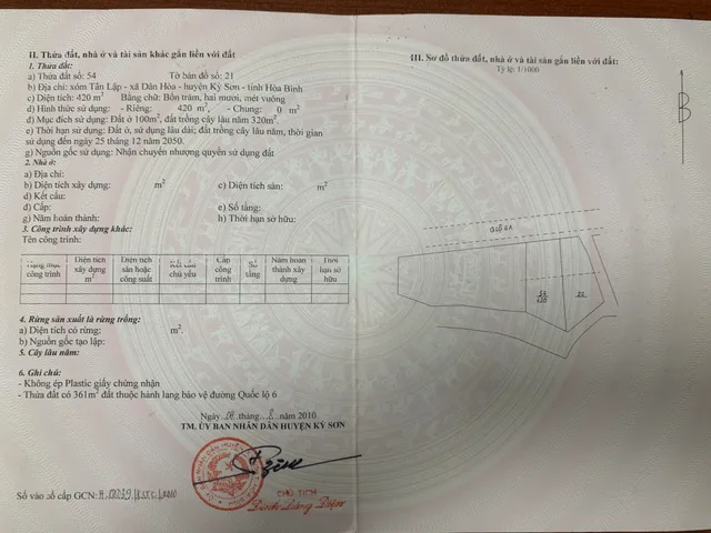 Bất động sản tại Hòa Bình - ảnh 1
