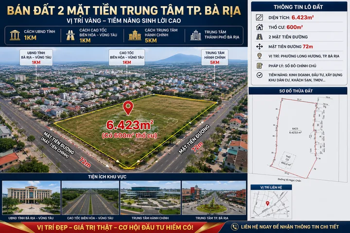 Bất động sản tại Bà Rịa - Vũng Tàu - ảnh 1