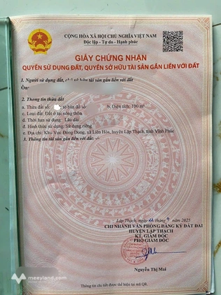 Bất động sản tại Vĩnh Phúc - ảnh 1