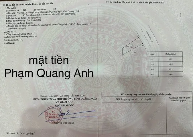 Bất động sản tại Quảng Ngãi - ảnh 1