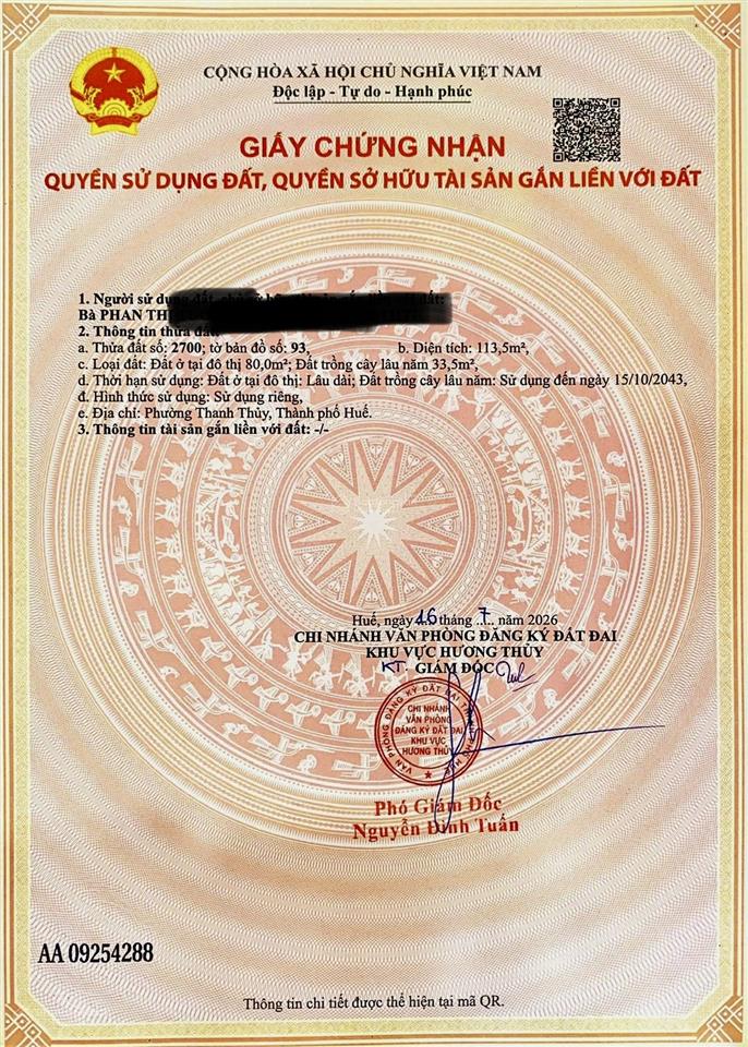 Bất động sản tại Thừa Thiên Huế - ảnh 1
