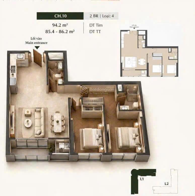 Bất động sản tại Hà Nội - ảnh 1