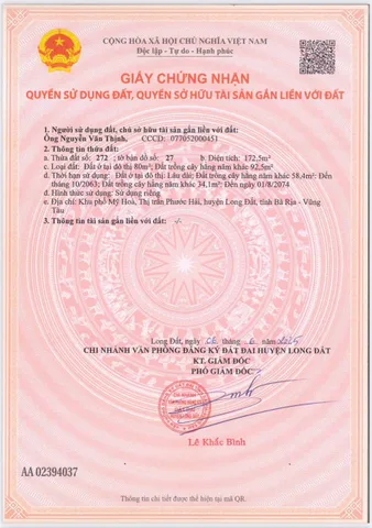 Bất động sản tại Bà Rịa - Vũng Tàu - ảnh 1