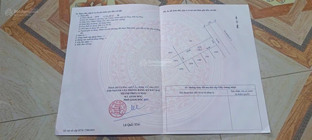 Bất động sản tại Cà Mau - ảnh 1