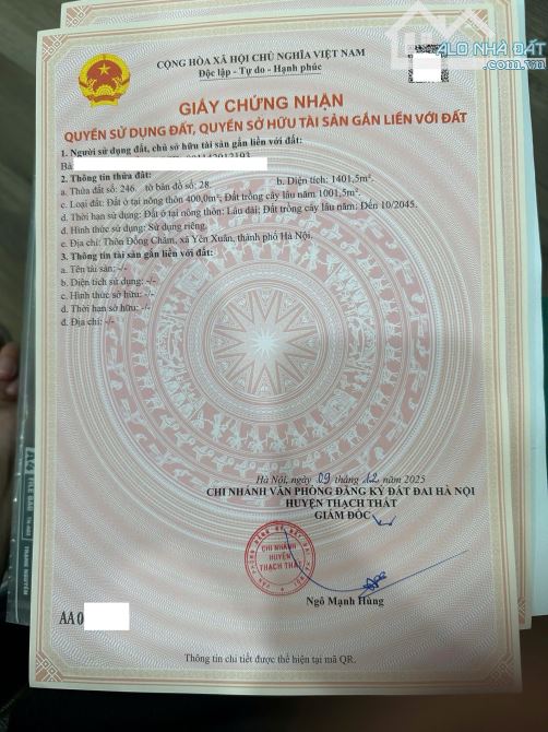Bất động sản tại Hà Nội - ảnh 1