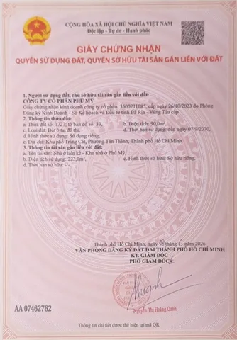 Bất động sản tại Bà Rịa - Vũng Tàu - ảnh 1