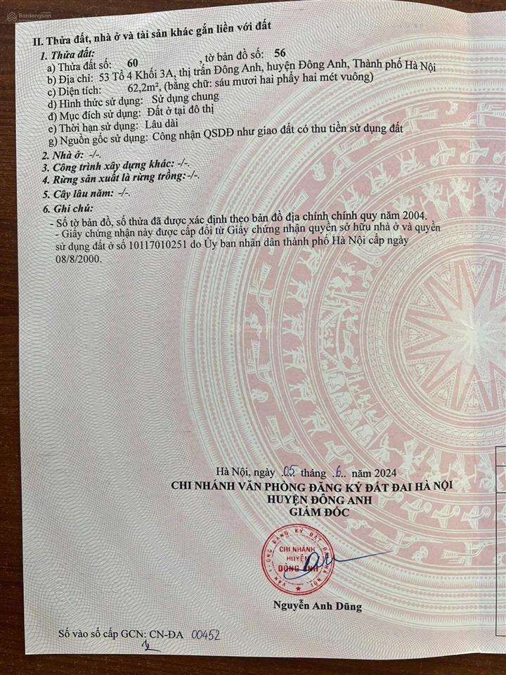 Bất động sản tại Hà Nội - ảnh 1