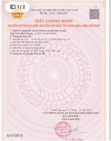 Bất động sản tại Vĩnh Long - ảnh 1