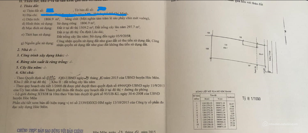 Bất động sản tại TP. Hồ Chí Minh - ảnh 1