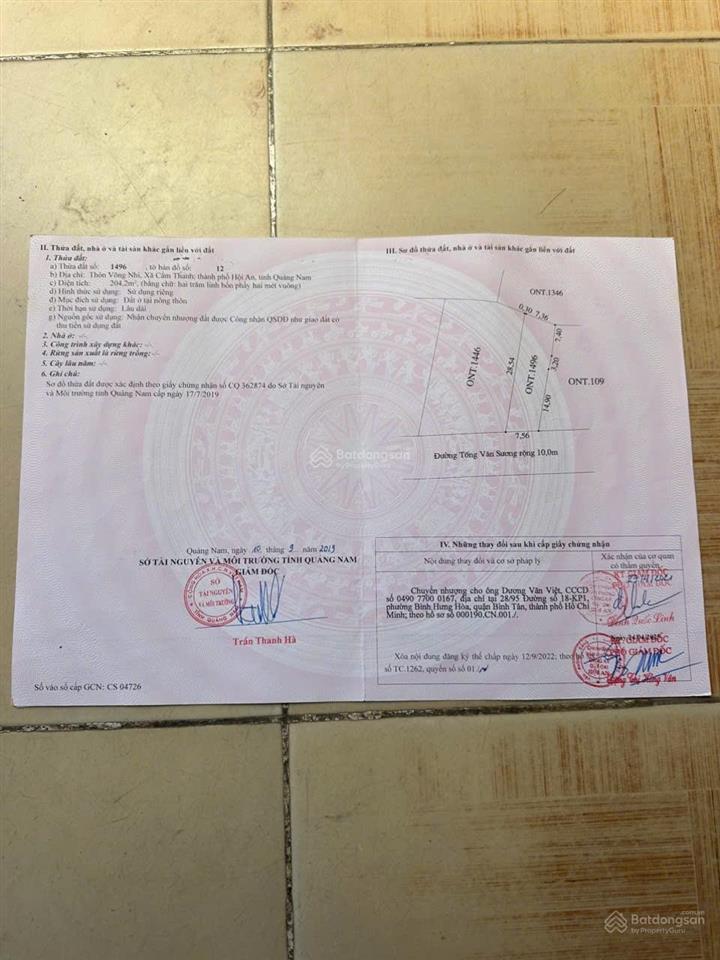 Bất động sản tại Quảng Nam - ảnh 1