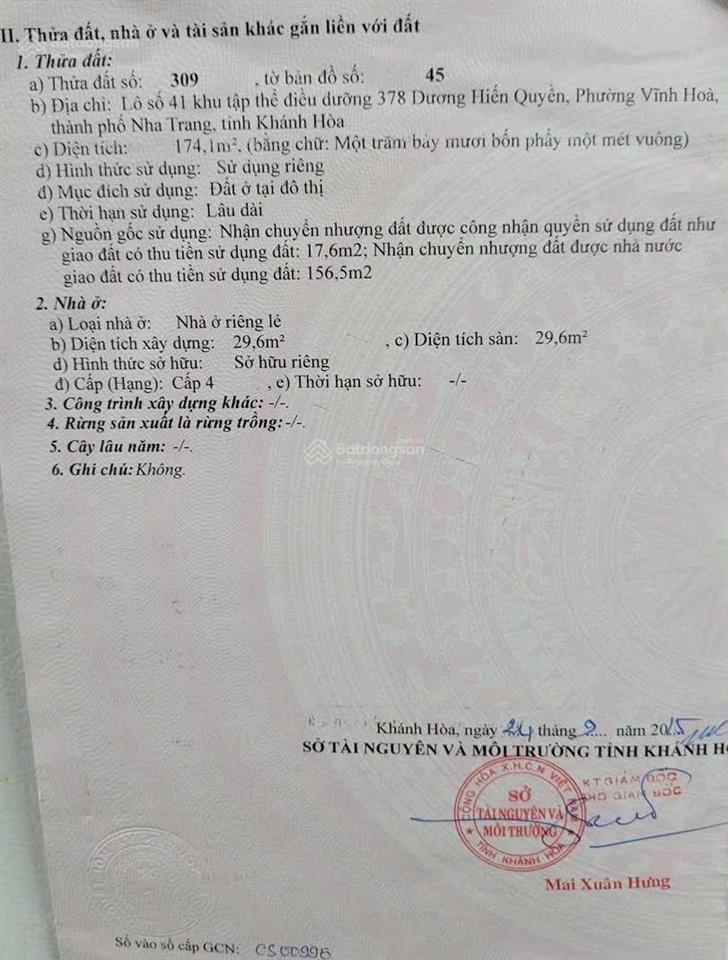 Bất động sản tại Khánh Hòa - ảnh 1
