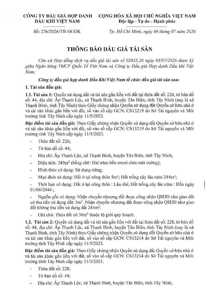 Bất động sản tại Tây Ninh - ảnh 1