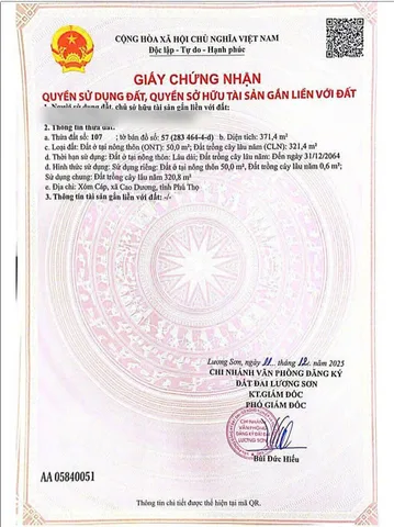 Bất động sản tại Phú Thọ - ảnh 1