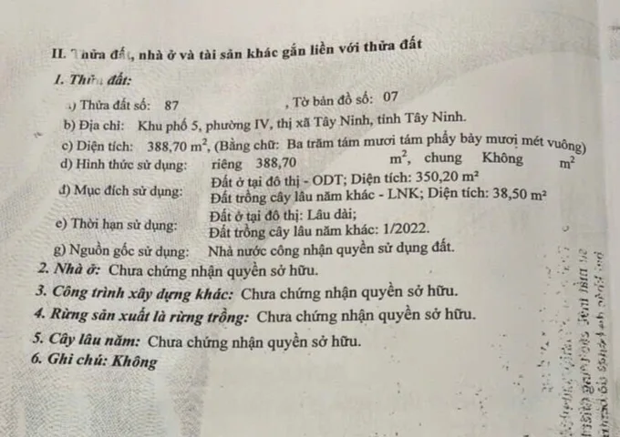 Bất động sản tại Tây Ninh - ảnh 1