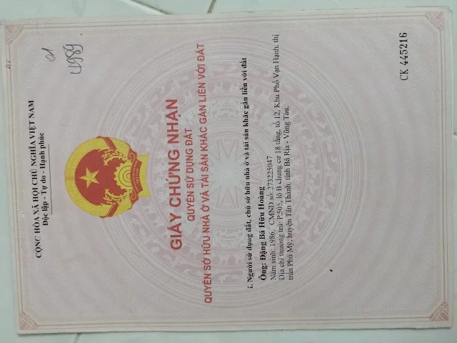 Bất động sản tại Bà Rịa - Vũng Tàu - ảnh 1