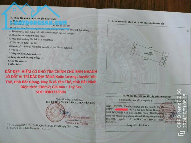 Bất động sản tại Bắc Giang - ảnh 1