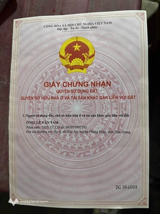 Bất động sản tại Hậu Giang - ảnh 1
