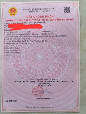 Bất động sản tại Phú Thọ - ảnh 1