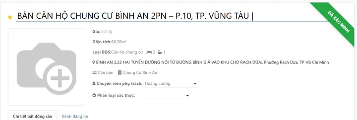 Bất động sản tại Bà Rịa - Vũng Tàu - ảnh 1
