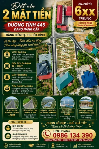 Bất động sản tại Hòa Bình - ảnh 1